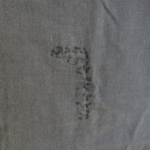 画像をギャラリービューアに読み込む, 男着物 アンティーク 木綿 アンサンブル 書生絣 紺色ｘ青色ｘ灰色 袷 カジュアル着物 羽織 着流し 身丈133cm