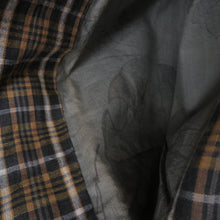 画像をギャラリービューアに読み込む, 男着物 アンティーク 木綿 アンサンブル 書生絣 紺色ｘ青色ｘ灰色 袷 カジュアル着物 羽織 着流し 身丈133cm