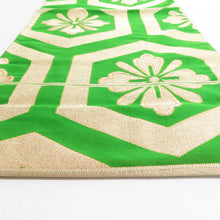 Load image into Gallery viewer, 袋帯 正絹 グリーン