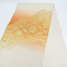 画像をギャラリービューアに読み込む, 袋帯 オレンジ