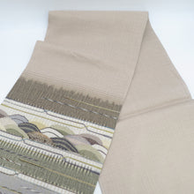 画像をギャラリービューアに読み込む, 袋帯 ブラウン