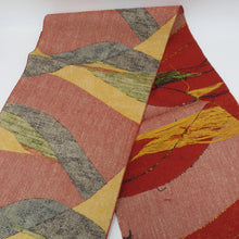 画像をギャラリービューアに読み込む, 名古屋帯 レッド