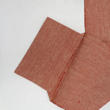 画像をギャラリービューアに読み込む, 名古屋帯 紬 八寸帯 正絹 赤色ｘ黄色ｘ緑色ｘ多色 幾何学模様 カラフル 六通柄 カジュアル 仕立て上がり 着物帯 長さ355cm