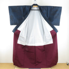 画像をギャラリービューアに読み込む, 紬 着物 ブラック