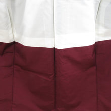 画像をギャラリービューアに読み込む, 紬 着物 黒色ｘ紺色 扇子模様 袷 バチ衿 正絹 カジュアル 仕立て上がり 身丈158cm