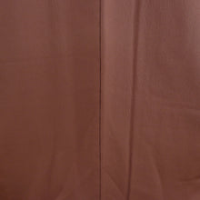 画像をギャラリービューアに読み込む, 色無地 袷 広衿 正絹 エンジ色 蔦紋 仕立て上がり 身丈161cm
