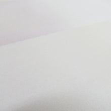 画像をギャラリービューアに読み込む, 反物 長襦袢 白色ｘ薄紫色ｘ薄黄色 正絹 市松模様 お仕立て用 長さ1350cm 未使用品