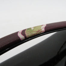 Load image into Gallery viewer, 草履 特選御はきもの エナメル エンジ色ｘオレンジ色 植物柄 カジュアル 箱付き 履物 フリーサイズ