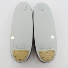 Load image into Gallery viewer, 草履 特選御はきもの エナメル エンジ色ｘオレンジ色 植物柄 カジュアル 箱付き 履物 フリーサイズ