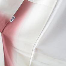 画像をギャラリービューアに読み込む, 色無地 ぼかし色無地 袷 広衿 くすみピンク色 中陰蔦紋 落款入り 正絹 仕立て上がり 身丈161cm