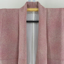 画像をギャラリービューアに読み込む, 色無地 ぼかし色無地 袷 広衿 くすみピンク色 中陰蔦紋 落款入り 正絹 仕立て上がり 身丈161cm