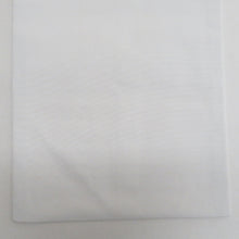 画像をギャラリービューアに読み込む, 名古屋帯 ポリエステル お太鼓柄 薄灰色ｘ白色 花紋様 カジュアル 仕立て上がり 着物帯 長さ357cm