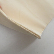 画像をギャラリービューアに読み込む, 名古屋帯 正絹 本綴れ 花紋様 お太鼓柄 金糸銀糸 ベージュ色ｘ金色x多色 カジュアル 仕立て上がり 着物帯 長さ364cm