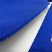 画像をギャラリービューアに読み込む, 名古屋帯 正絹 塩瀬 青色ｘオレンジ赤色ｘ緑色 花紋様 お太鼓柄 カジュアル 仕立て上がり 着物帯 長さ359cm