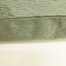 Load image into Gallery viewer, 名古屋帯 正絹 ふくれ織 緑色ｘ茶色ｘ多色 波模様 お太鼓柄 カジュアル 仕立て上がり 着物帯 長さ362cm