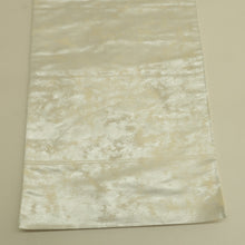 Load image into Gallery viewer, 袋帯 銀糸金糸 銀色ｘオレンジ色ｘ多色 お太鼓柄 丸に花瓶紋様 正絹 仕立て上がり 長さ420cm