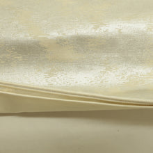 Load image into Gallery viewer, 袋帯 銀糸金糸 銀色ｘオレンジ色ｘ多色 お太鼓柄 丸に花瓶紋様 正絹 仕立て上がり 長さ420cm