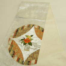 Load image into Gallery viewer, 袋帯 シルバー