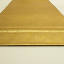 画像をギャラリービューアに読み込む, 袋帯 金糸 ゴールド系 金色ｘ茶色ｘ多色 刺繍入り 有栖川模様 お太鼓柄 箱付き 正絹 仕立て上がり 長さ472cm