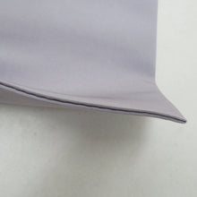 Load image into Gallery viewer, 名古屋帯 正絹 塩瀬 紫色ｘ銀色 華紋紋様 お太鼓柄 カジュアル 仕立て上がり 着物帯 長さ364cm