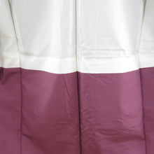 Load image into Gallery viewer, 紬 着物 アンサンブル 羽織付き セット 風景模様 袷 バチ衿 焦げ茶色ｘ灰色 正絹 カジュアル 仕立て上がり 身丈155cm