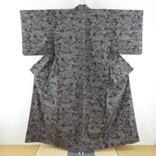Load image into Gallery viewer, 紬 着物 ブラウン
