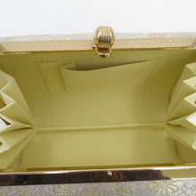 Load image into Gallery viewer, 草履・バッグセット 礼装用 Ｍサイズ フォーマル シルバーｘゴールド 華文柄 24cm