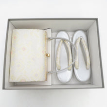 Load image into Gallery viewer, 草履・バッグセット ゴールド