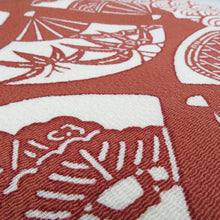 Load image into Gallery viewer, 型染め 名古屋帯 正絹