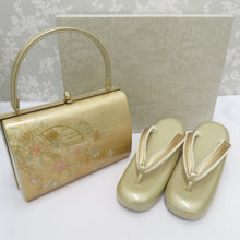 Load image into Gallery viewer, 草履・バッグセット キモノオフ