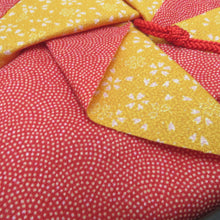 Load image into Gallery viewer, 和小物 風呂敷 5点セット 刺繍 縮緬 辻が花 鮫小紋 麻の葉 箱付 ふろしき 和小物 生地 ポリエステル レーヨン 綿