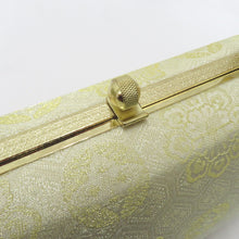 画像をギャラリービューアに読み込む, 草履・バッグセット 白梅謹製 礼装用 LLサイズ フォーマル ゴールド系 シャンパンゴールド 華紋 亀甲 25.5cm 日本製 牛皮底面