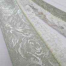 画像をギャラリービューアに読み込む, ローブデコルテ調 レース パール