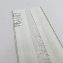 画像をギャラリービューアに読み込む, 重ね襟 ローブデコルテ調 重ね衿 パール レース 地模様 ミントグリーン×ホワイト 成人式 前撮り 結婚式 卒業式 振袖 伊達衿