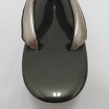 画像をギャラリービューアに読み込む, ブラック 草履 バッグ フリー