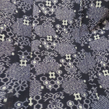 画像をギャラリービューアに読み込む, ウール着物 ネイビー