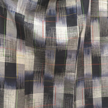 画像をギャラリービューアに読み込む, 紬 着物 ブラック