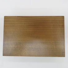 画像をギャラリービューアに読み込む, 骨董・民芸品 軽井沢彫 工芸品 シバサキ 桜彫刻　木製 文箱 文章箱 letter box ペーパーナイフ 桜柄 2点セット