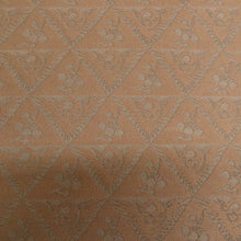 Load image into Gallery viewer, 袋帯 洒落袋帯 紹巴織 正絹 金糸 名物裂紋様 茶色ｘ薄紫色ｘ緑色 全通柄 仕立て上がり 着物帯 長さ440cm