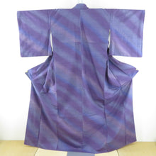 画像をギャラリービューアに読み込む, 紬 着物 ブルー
