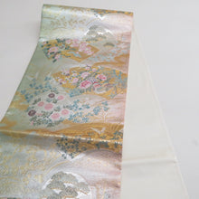 画像をギャラリービューアに読み込む, 袋帯 グリーン