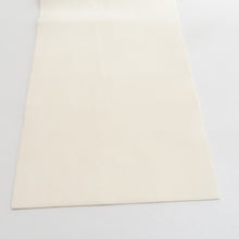 画像をギャラリービューアに読み込む, 名古屋帯 正絹 染帯 オフホワイトｘ朱色 椿紋様 お太鼓柄 カジュアル 仕立て上がり 着物帯 長さ361cm