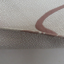 画像をギャラリービューアに読み込む, 名古屋帯 八寸帯 カジュアル 正絹 白色ｘ薄茶色ｘ薄緑色 葡萄紋様 六通柄 カジュアル 仕立て上がり 着物帯 長さ351cm