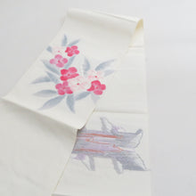 画像をギャラリービューアに読み込む, 名古屋帯 レッド