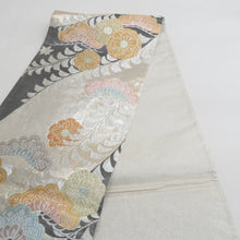 画像をギャラリービューアに読み込む, 袋帯 グレー