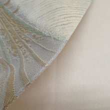 画像をギャラリービューアに読み込む, 袋帯 寿波彩映 グレー系 金糸銀糸 灰色ｘ多色 カラフル 六通柄 フォーマル向け 仕立て上がり 着物帯 長さ440cm