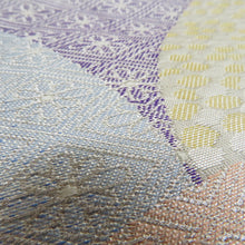 画像をギャラリービューアに読み込む, 袋帯 パステル系 カラフル