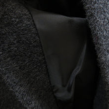 画像をギャラリービューアに読み込む, 着物コート 着物コート カシミア毛混 シャルム加工 グレー 和装用 ちりよけ 身丈100cm