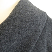 画像をギャラリービューアに読み込む, 着物コート 着物コート カシミア毛混 シャルム加工 グレー 和装用 ちりよけ 身丈100cm