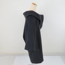 画像をギャラリービューアに読み込む, 着物コート グレー カシミア毛混